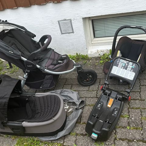 Britax vogn-bilstolsett