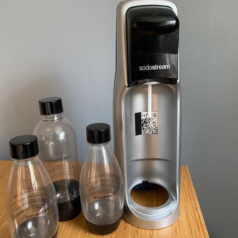 Sodastream m/flasker gies bort (reservert)