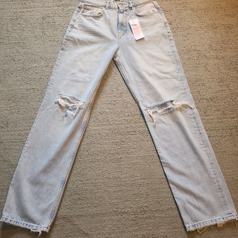 Gina Tricot Premium jeans. 90s highwaist jeans str 38