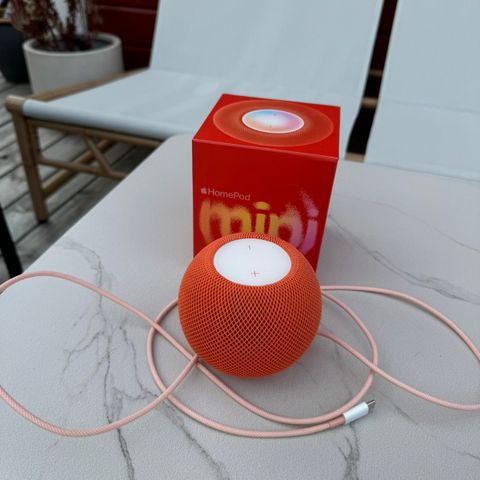 Orange/rød Homepod Mini (reservert)