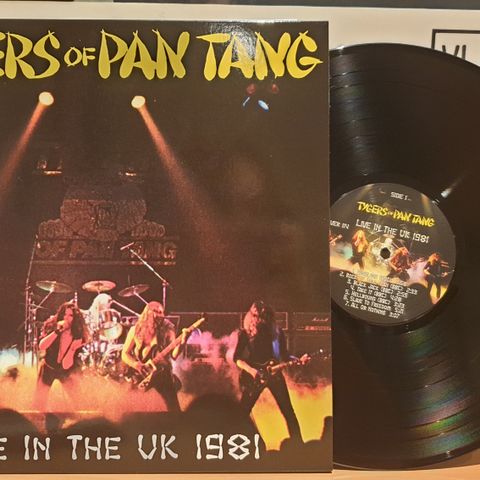 28478 Tygers Of Pan Tang - Live In The UK 1981 - LP