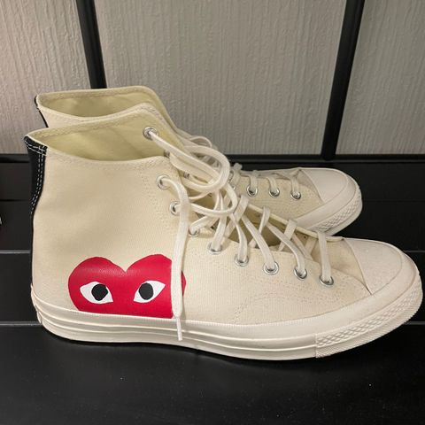 CDG Converse sko, som ny.