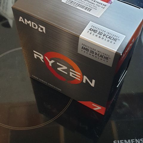 RYZEN 5 3600X MED VIFTE