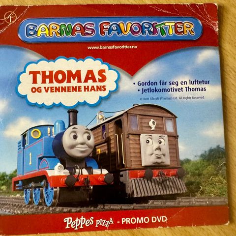 Thomas og vennene hans dvd