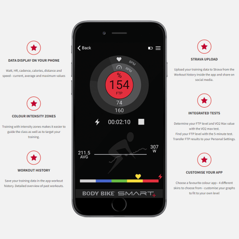 innendørssykkel  (bike Smart Plus+)