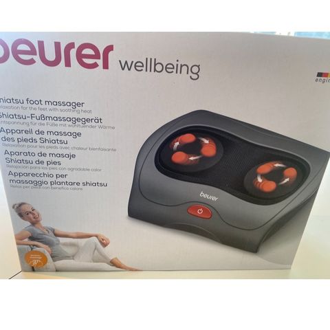 Beurer shiatsu foot massager - fot massasje