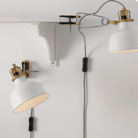 Ranarp lampe, offwhite fra Ikea