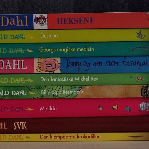 Barnebøker skrevet av Roald Dahl🌺