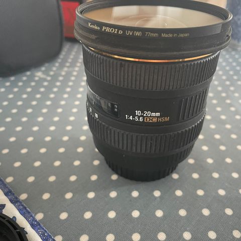 Sigma EX 10-20mm F4-5.6 for Canon