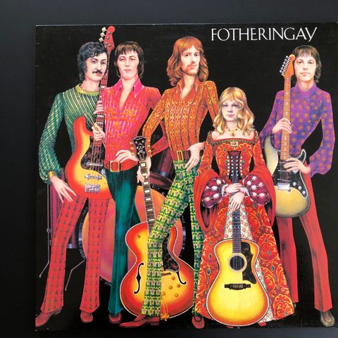 FOTHERINGAY Sandy Denny - 1970 UK Folkrock klassiker vinyl LP  TOPP STAND!