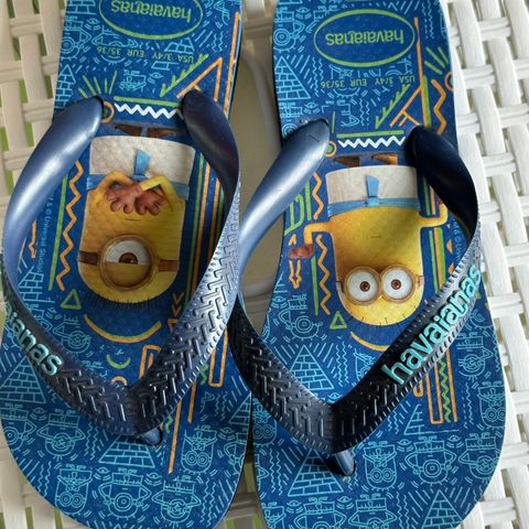 Havaianas flipflops med Minion-motiv