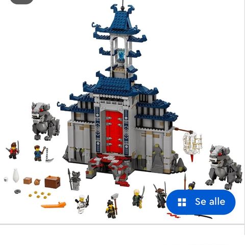 Lego Ninjago 70617; Det ultimate ultimate våpens tempel