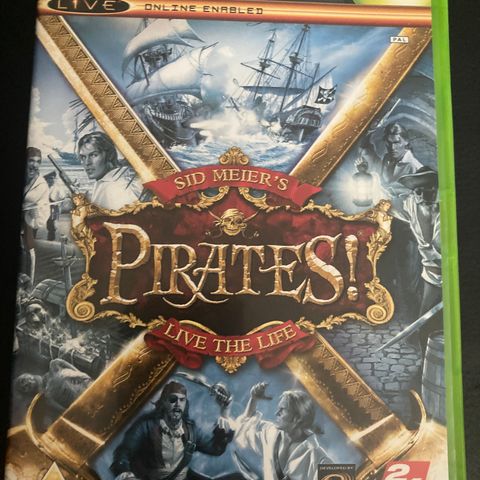 Sid Meier’s Pirates Xbox CIB