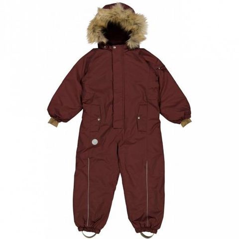 Wheat vinterdress Moe Tech maroon str 116 som ny