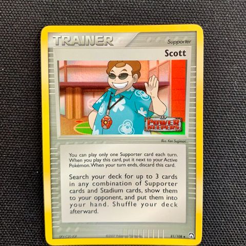 Scott (Reverse Holo) Stamped - Power Keepers