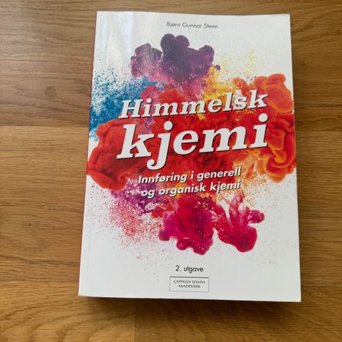 Himmelsk Kjemi -  pensum bok fagskole