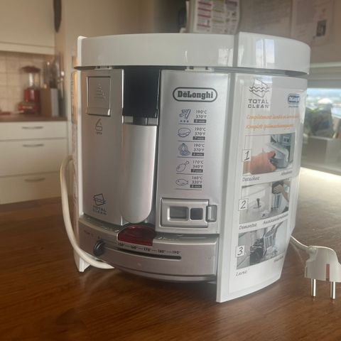 Delonghi Total clean frityrkoker