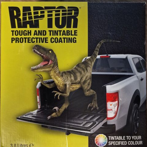 Bedliner Raptor Tintable - 4 Bottle Kit