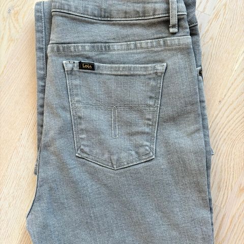 Lois Raval 16 Caspar Ember Grey dame jeans, str 31/32