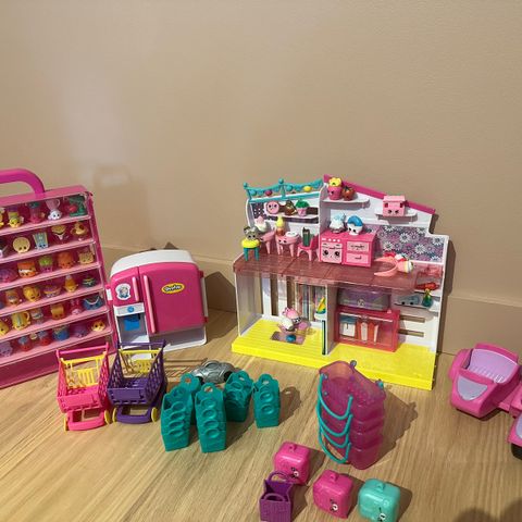 Stor Shopkins samling