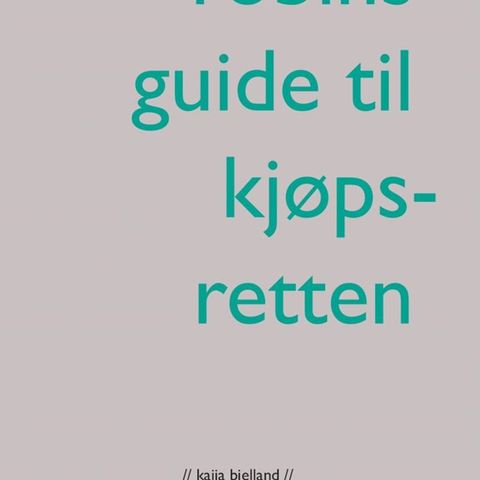 ROBINS GUIDE TIL KJØPSRETTEN