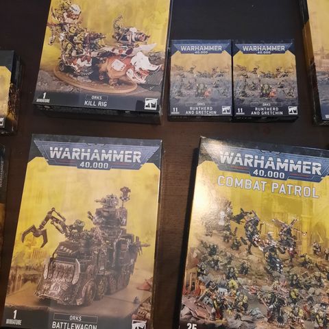 warhammer 40k diverse orks