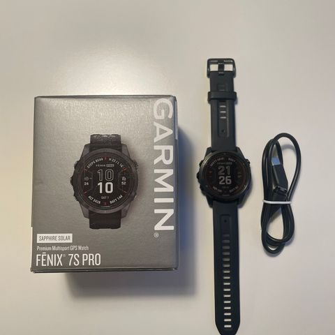 Garmin fenix 7S Pro Sapphire Solar