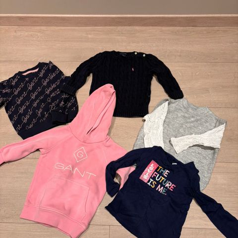 Gant, ralph Lauren, polo, levis og Zara genser