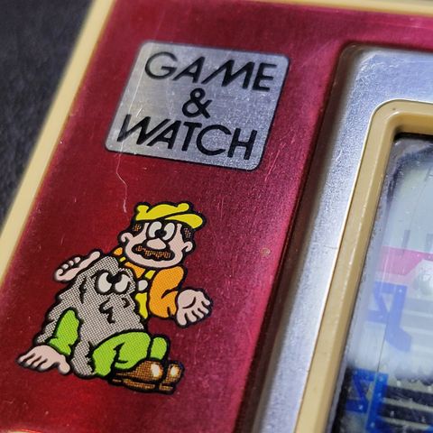 GAME&WATCH - ML102 - MARIO'S CEMENT FACTORY - NINTENDO - HØYSTBYDENDE