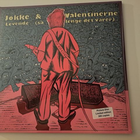 2 LP Jokke & Valentinerne - Levende (så lenge det varer) Picture Disc FORSEGLET