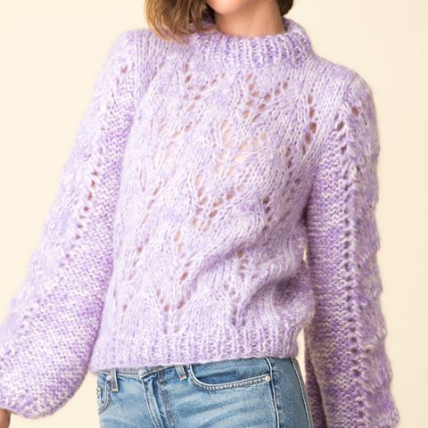 Ganni julliard mohair sweater