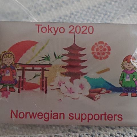 Tokyo 2020 olympic pins selges IPCN