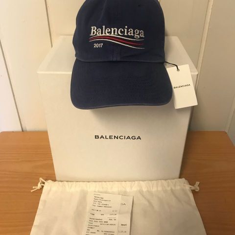 Balenciaga political campaign caps