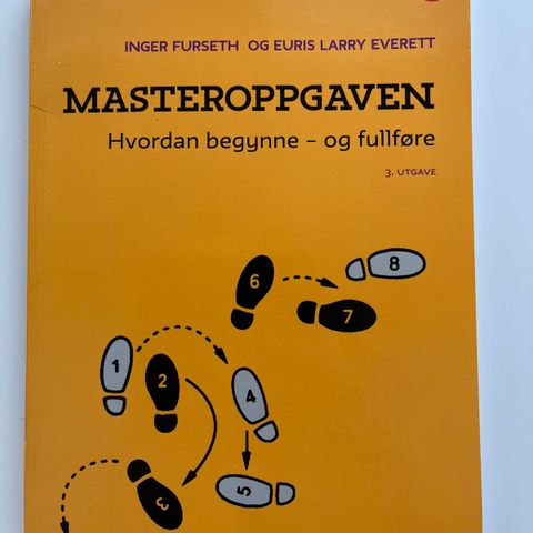 Masteroppgaven - pensumbok