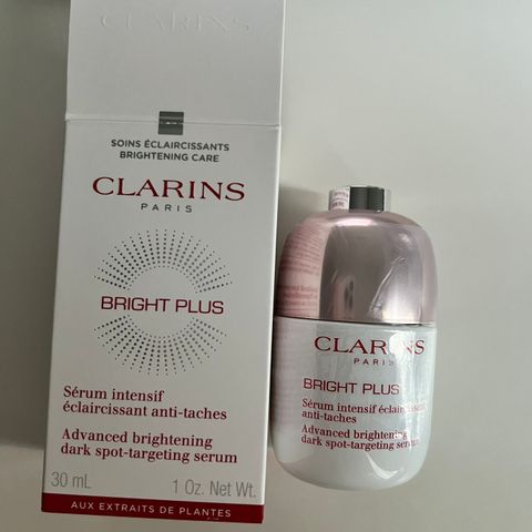 Clarins, bright plus, serum