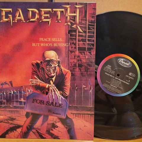 28388 Megadeth - Peace Sells... But Who's Buying? (RE Germany) - LP