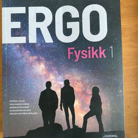 ERGO 1 Fysikk lærebok