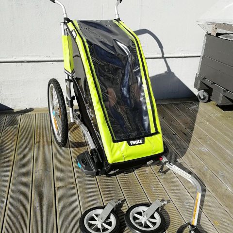 Thule Chariot Cheetah 1 XT sykkelvogn selges