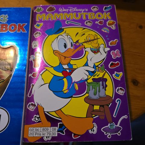 Donald Duck mammutbok 8 og 11