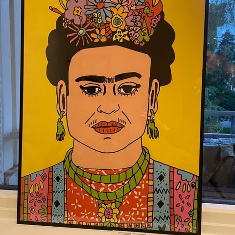 Frida Kahlo-plakat 50 x 70 cm