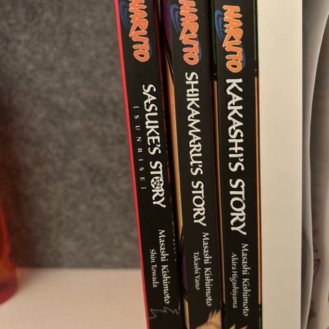 naruto light novels