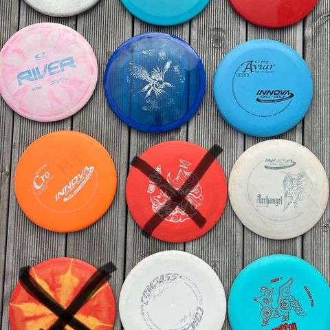 Frisbeegolf disker