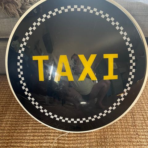 Orginalt Taxi skilt