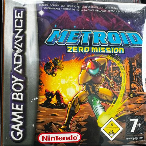 Nintendo gameboy advance Meteoid Zero misson