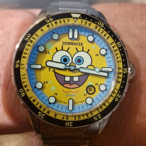 Spinnaker Hass Automatic - SpongeBob SquarePants 25th Limited Edition