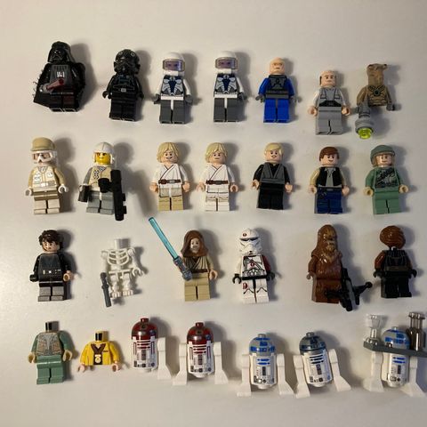 LEGO Star Wars. Figurer.