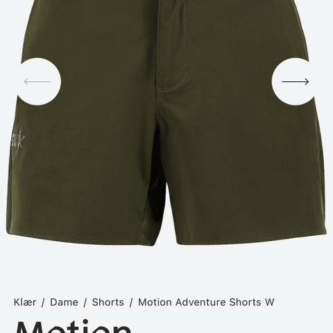 Swix Motion Adventure Shorts W