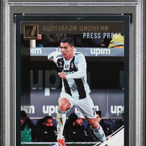 Cristiano Ronaldo Gradert PSA 10