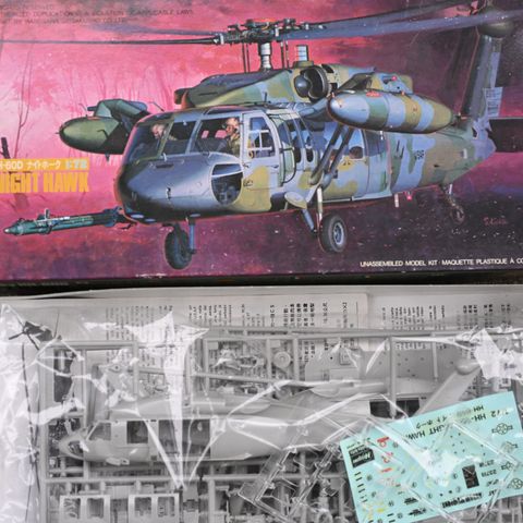 Hasegawa 1/72 Sikorsky HH600 Night hawk Amerikansk helikopter.