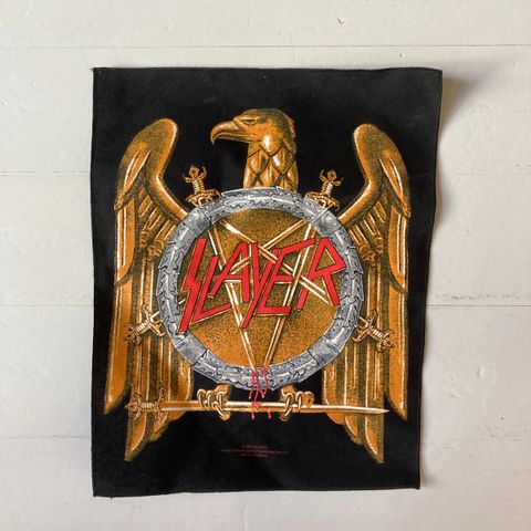 Slayer Backpatch